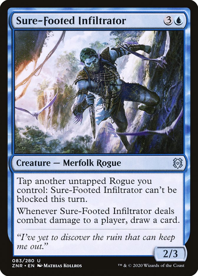 Sure-Footed Infiltrator [Zendikar Rising] - Magic: The Gathering - Card Brawlers | Quebec | Canada |
