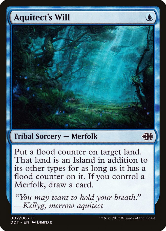 Aquitect's Will [Duel Decks: Merfolk vs. Goblins] - Magic: The Gathering - Card Brawlers | Quebec | Canada |