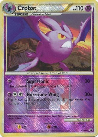 Crobat (14/95) (League Promo) [HeartGold & SoulSilver: Unleashed] - Pokémon - Card Brawlers | Quebec | Canada |