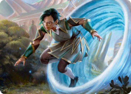 Vortex Runner Art Card [Strixhaven: School of Mages Art Series] - Magic: The Gathering - Card Brawlers | Quebec | Canada |