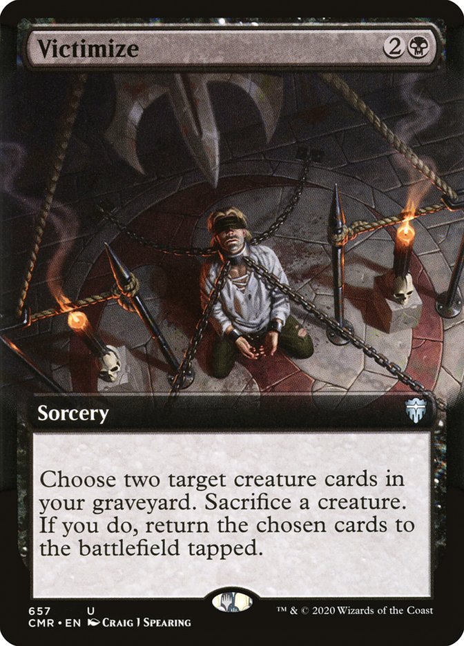 Victimize (Extended Art) [Commander Legends] - Magic: The Gathering - Card Brawlers | Quebec | Canada |