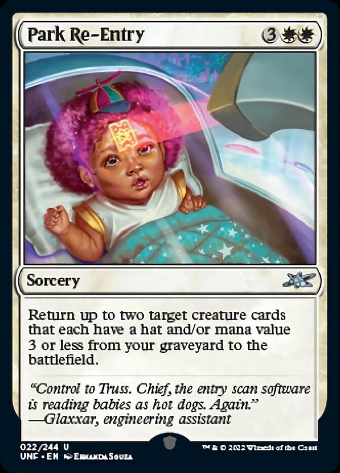 Park Re-Entry [Unfinity] - Magic: The Gathering - Card Brawlers | Quebec | Canada |