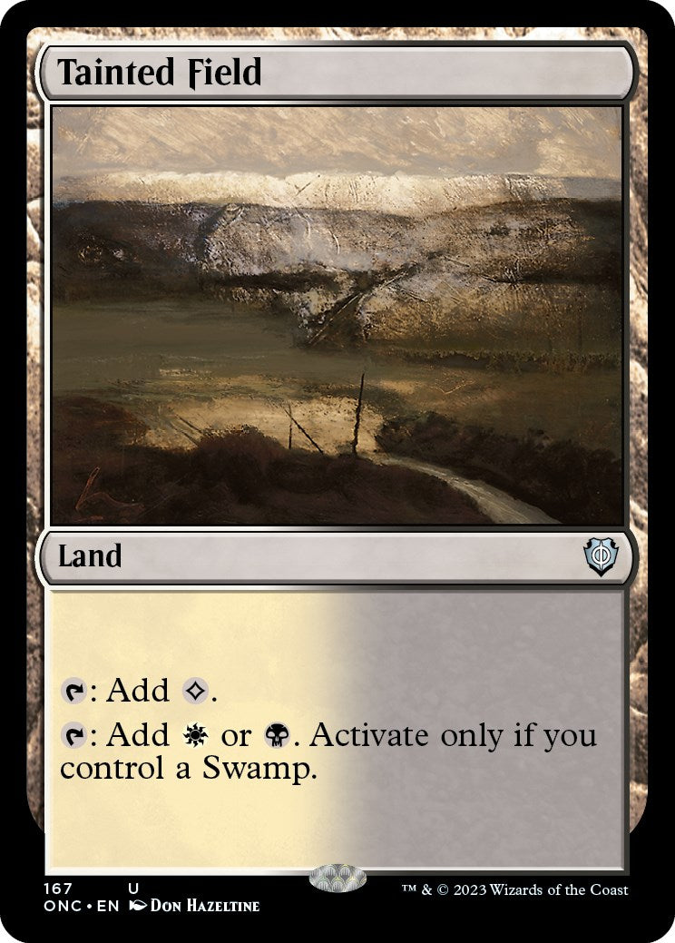 Tainted Field [Phyrexia: All Will Be One Commander] - Magic: The Gathering - Card Brawlers | Quebec | Canada |