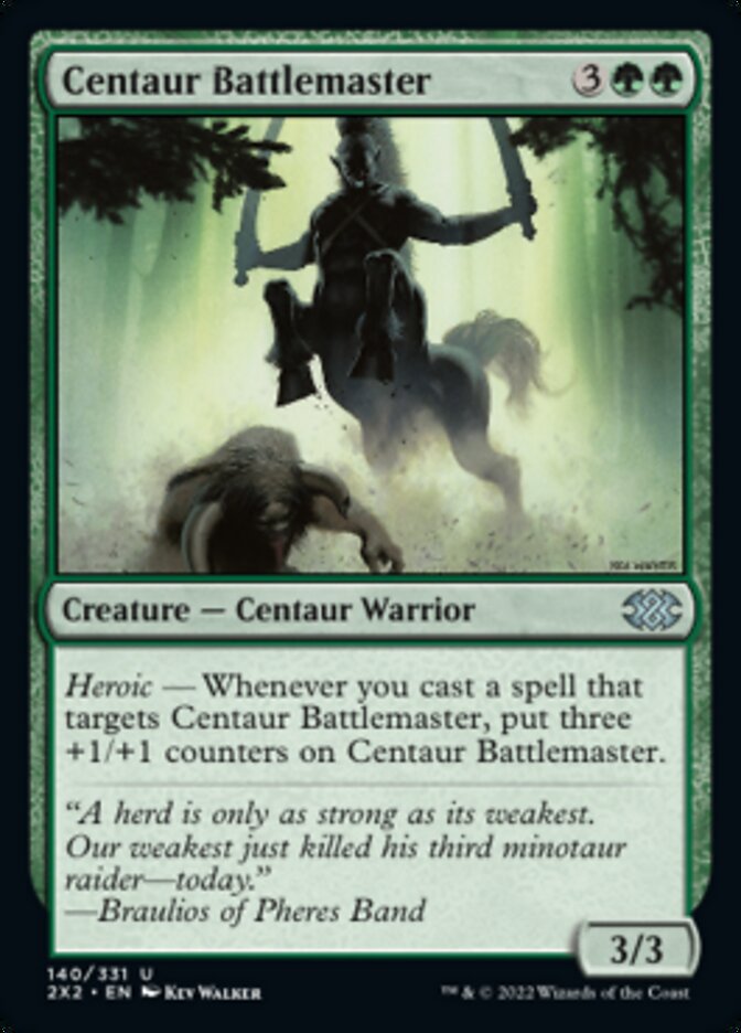 Centaur Battlemaster [Double Masters 2022] - Magic: The Gathering - Card Brawlers | Quebec | Canada |