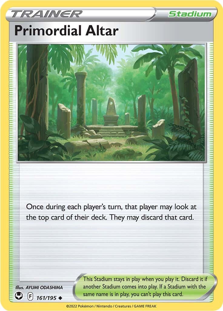 Primordial Altar (161/195) [Sword & Shield: Silver Tempest] - Pokémon - Card Brawlers | Quebec | Canada |