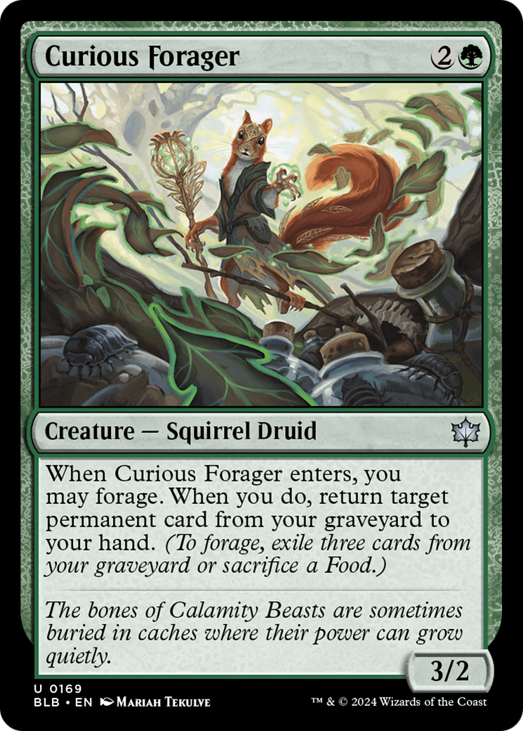 Curious Forager [Bloomburrow] - Magic: The Gathering - Card Brawlers | Quebec | Canada |