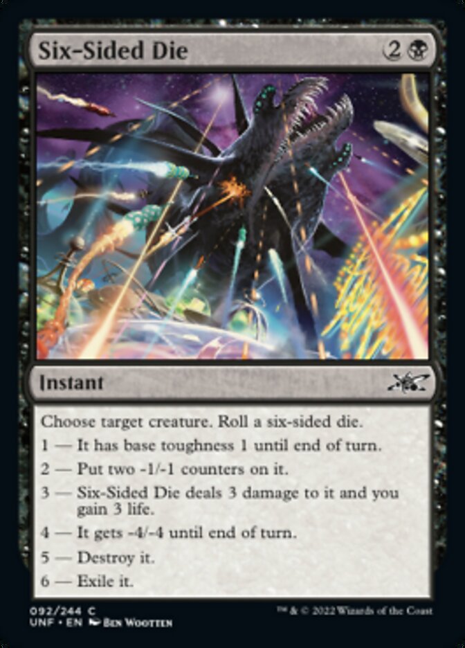 Six-Sided Die [Unfinity] - Magic: The Gathering - Card Brawlers | Quebec | Canada |