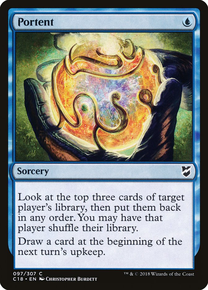 Portent [Commander 2018] - Magic: The Gathering - Card Brawlers | Quebec | Canada |