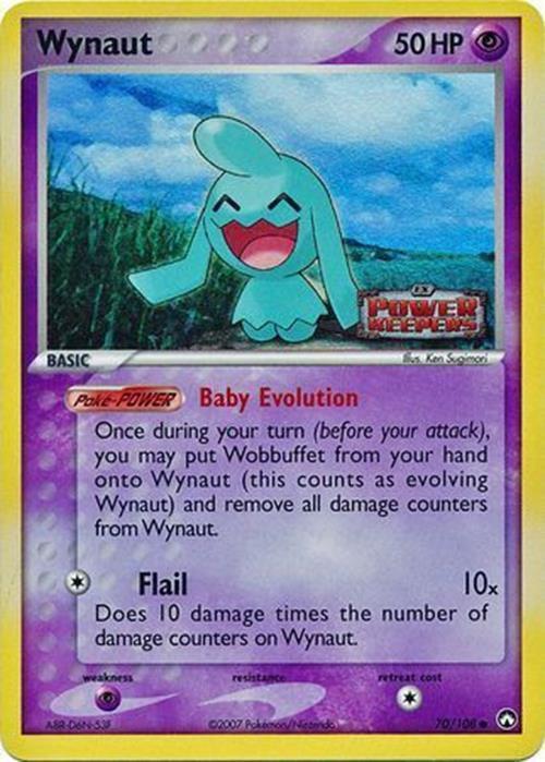 Wynaut (70/108) (Stamped) [EX: Power Keepers] - Pokémon - Card Brawlers | Quebec | Canada |