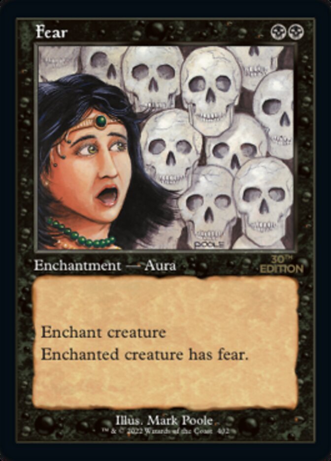 Fear (Retro) [30th Anniversary Edition] - Magic: The Gathering - Card Brawlers | Quebec | Canada |