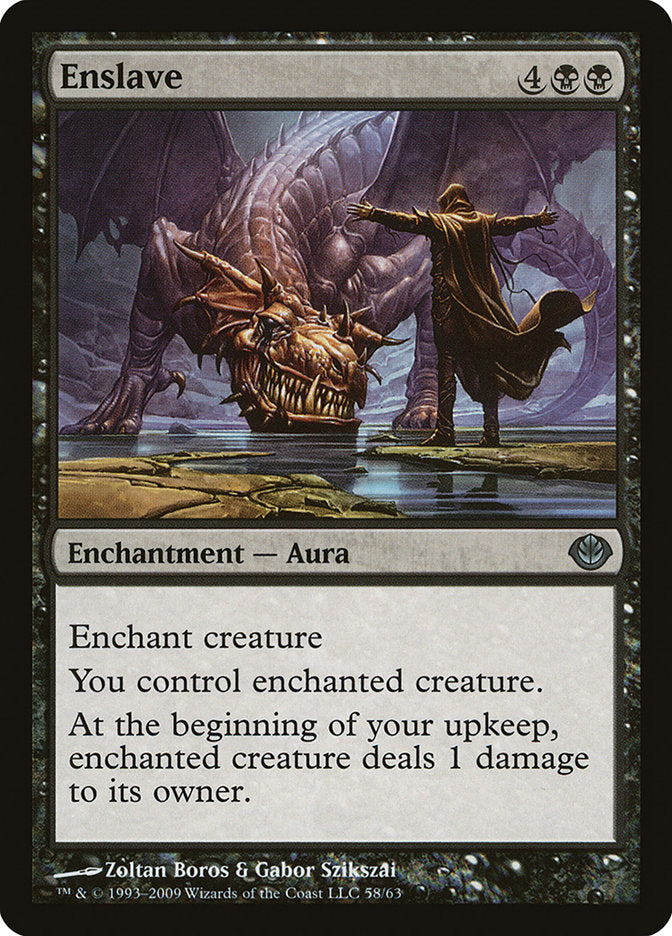 Enslave [Duel Decks: Garruk vs. Liliana] - Magic: The Gathering - Card Brawlers | Quebec | Canada |