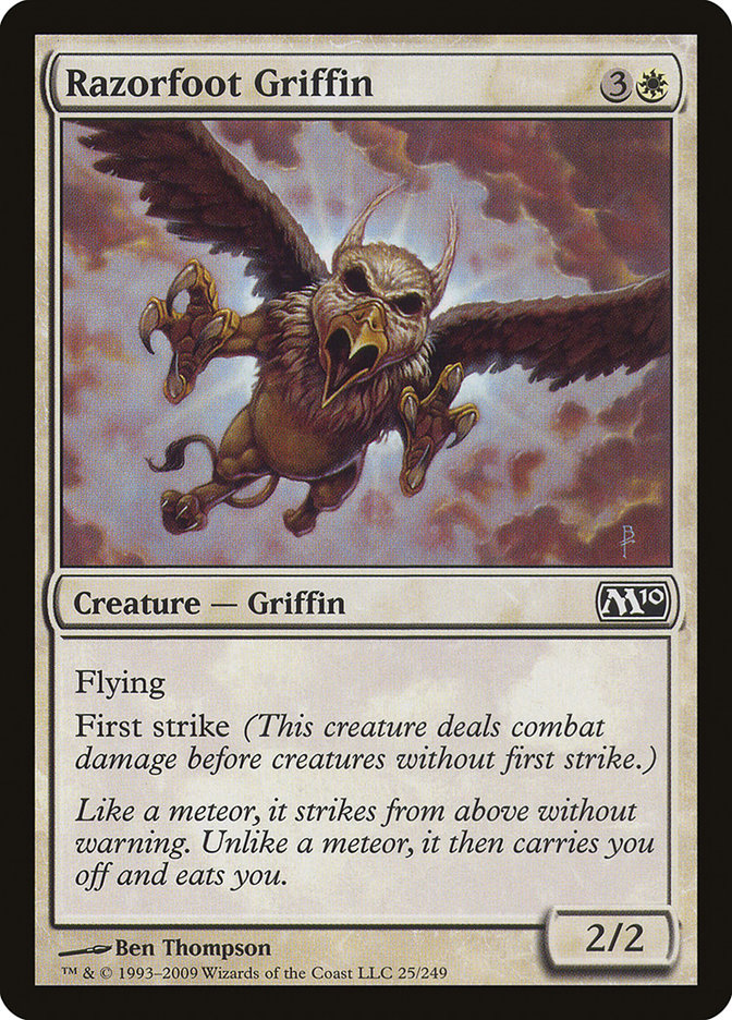 Razorfoot Griffin [Magic 2010] - Magic: The Gathering - Card Brawlers | Quebec | Canada |