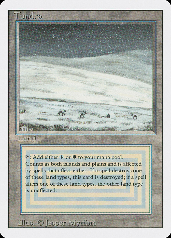 Tundra [Revised Edition] - Magic: The Gathering - Card Brawlers | Quebec | Canada |