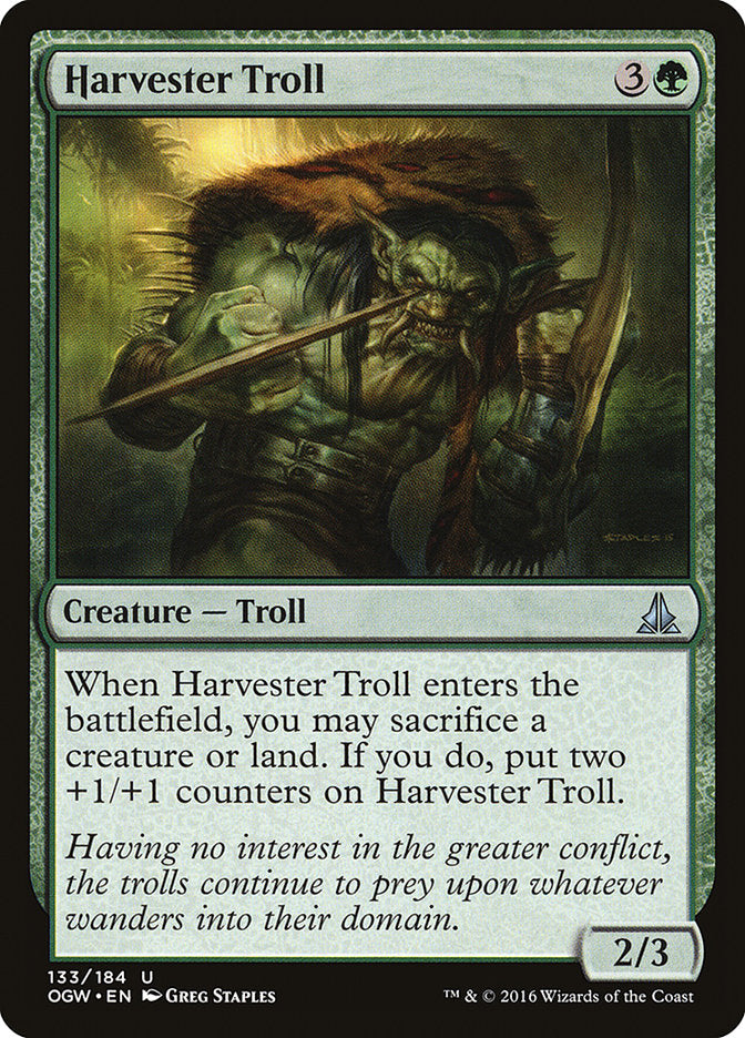 Harvester Troll [Oath of the Gatewatch] - Magic: The Gathering - Card Brawlers | Quebec | Canada |