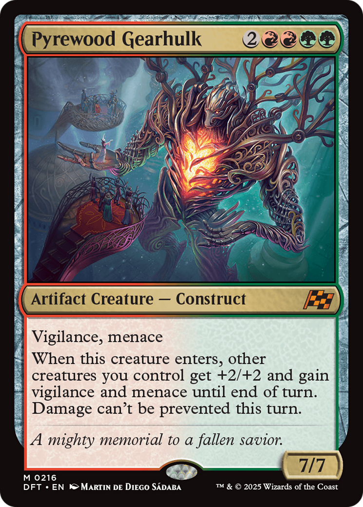 Pyrewood Gearhulk [Aetherdrift] - Magic: The Gathering - Card Brawlers | Quebec | Canada |