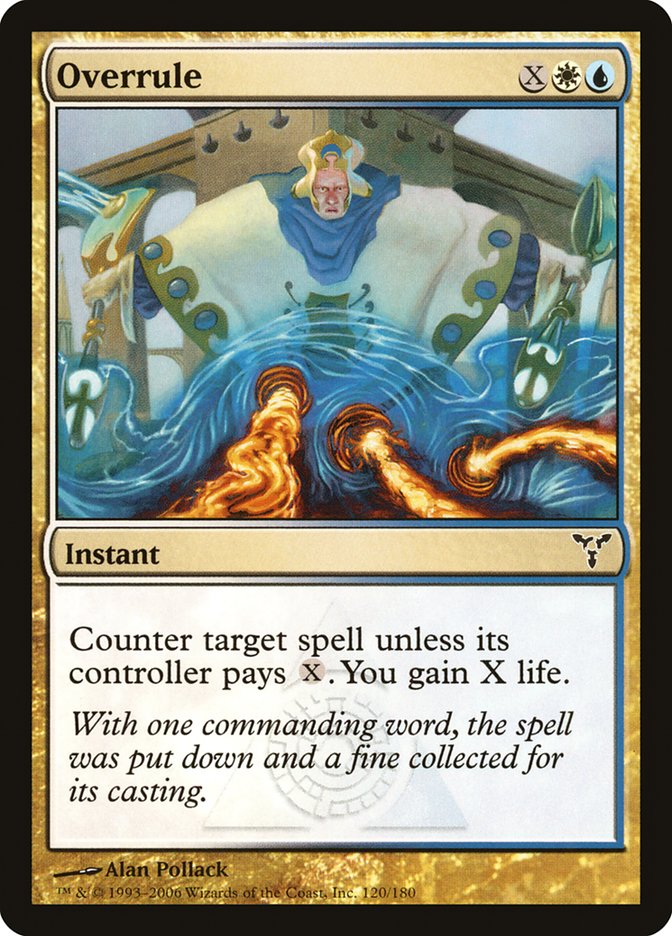 Overrule [Dissension] - Magic: The Gathering - Card Brawlers | Quebec | Canada |