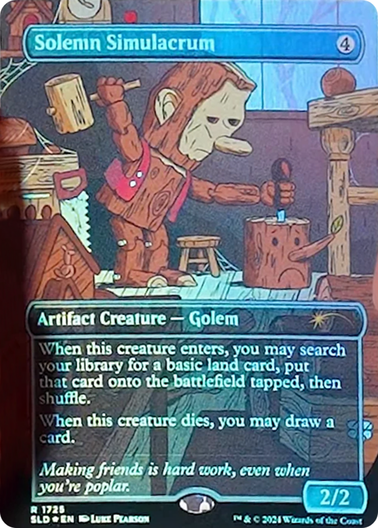 Solemn Simulacrum (1725) [Secret Lair Drop Series] - Magic: The Gathering - Card Brawlers | Quebec | Canada |