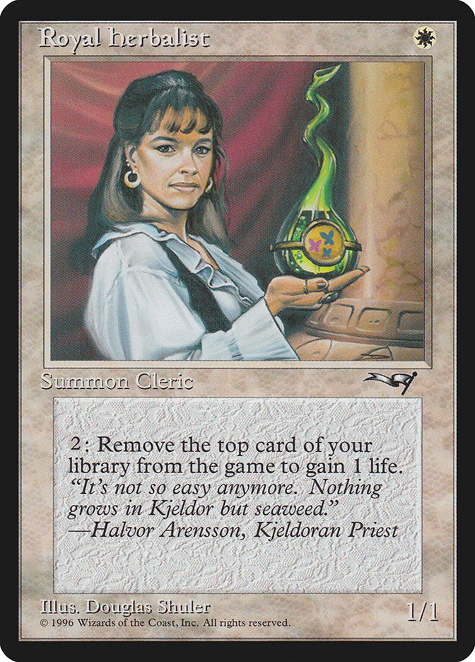 Royal Herbalist (Female) [Alliances] - Magic: The Gathering - Card Brawlers | Quebec | Canada |