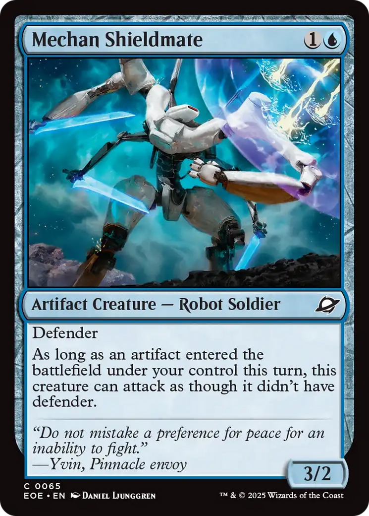 Mechan Shieldmate [Edge of Eternities] - Magic: The Gathering - Card Brawlers | Quebec | Canada |