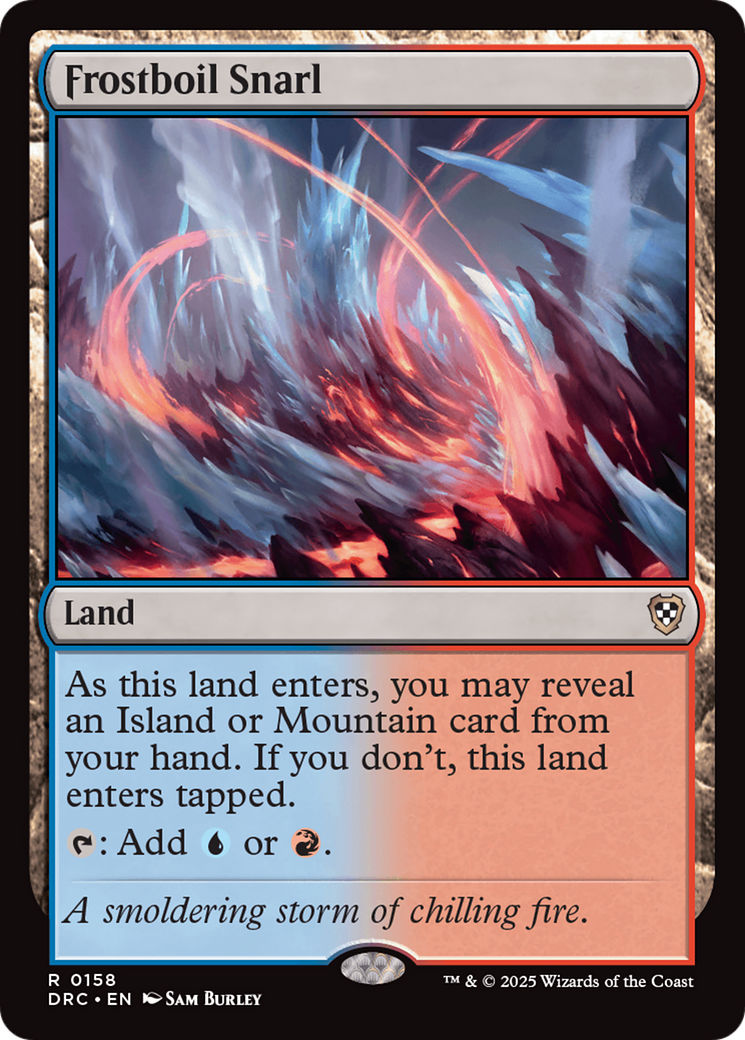 Frostboil Snarl [Aetherdrift Commander] - Magic: The Gathering - Card Brawlers | Quebec | Canada |