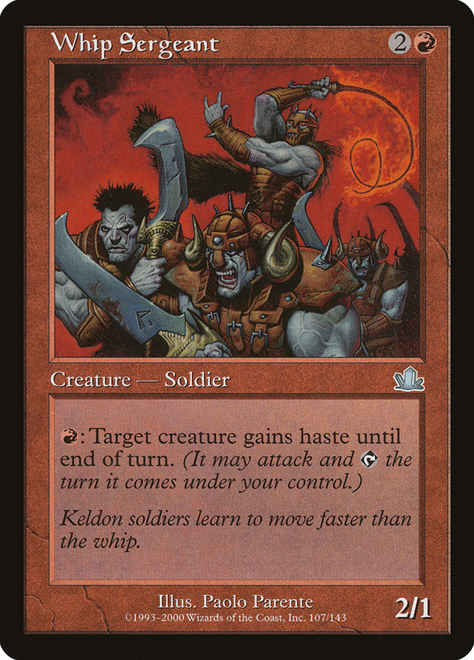 Whip Sergeant [Prophecy] - Magic: The Gathering - Card Brawlers | Quebec | Canada |