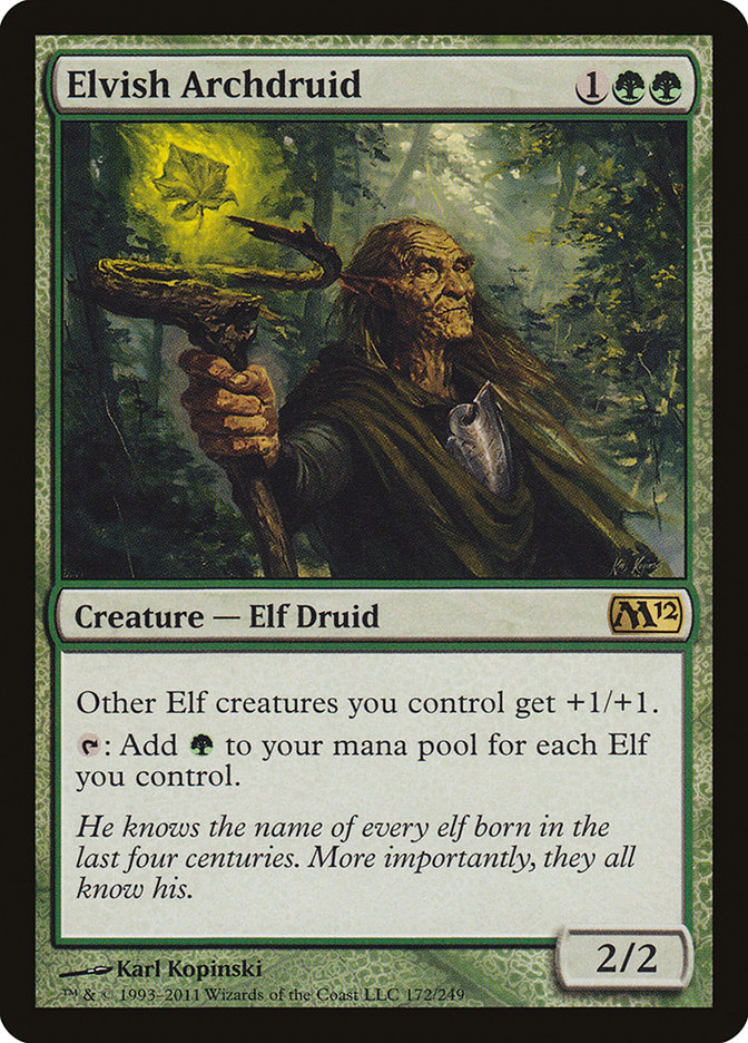 Elvish Archdruid [Magic 2012] - Magic: The Gathering - Card Brawlers | Quebec | Canada |