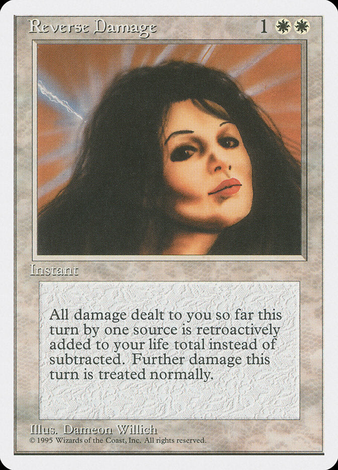 Reverse Damage [Fourth Edition] - Magic: The Gathering - Card Brawlers | Quebec | Canada |