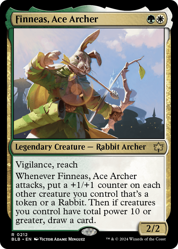 Finneas, Ace Archer [Bloomburrow] - Magic: The Gathering - Card Brawlers | Quebec | Canada |