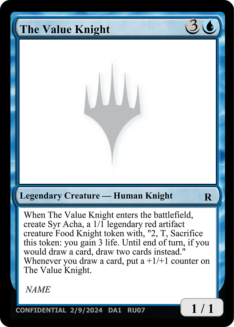 The Value Knight [Unknown Event] - Magic: The Gathering - Card Brawlers | Quebec | Canada |