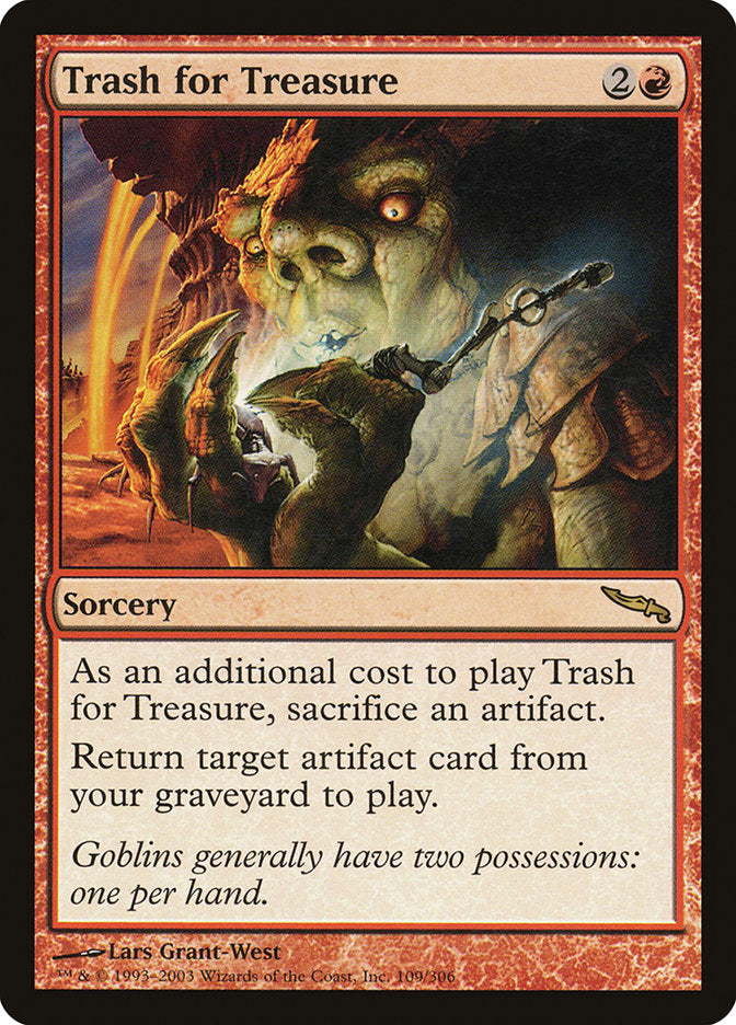 Trash for Treasure [Mirrodin] - Magic: The Gathering - Card Brawlers | Quebec | Canada |