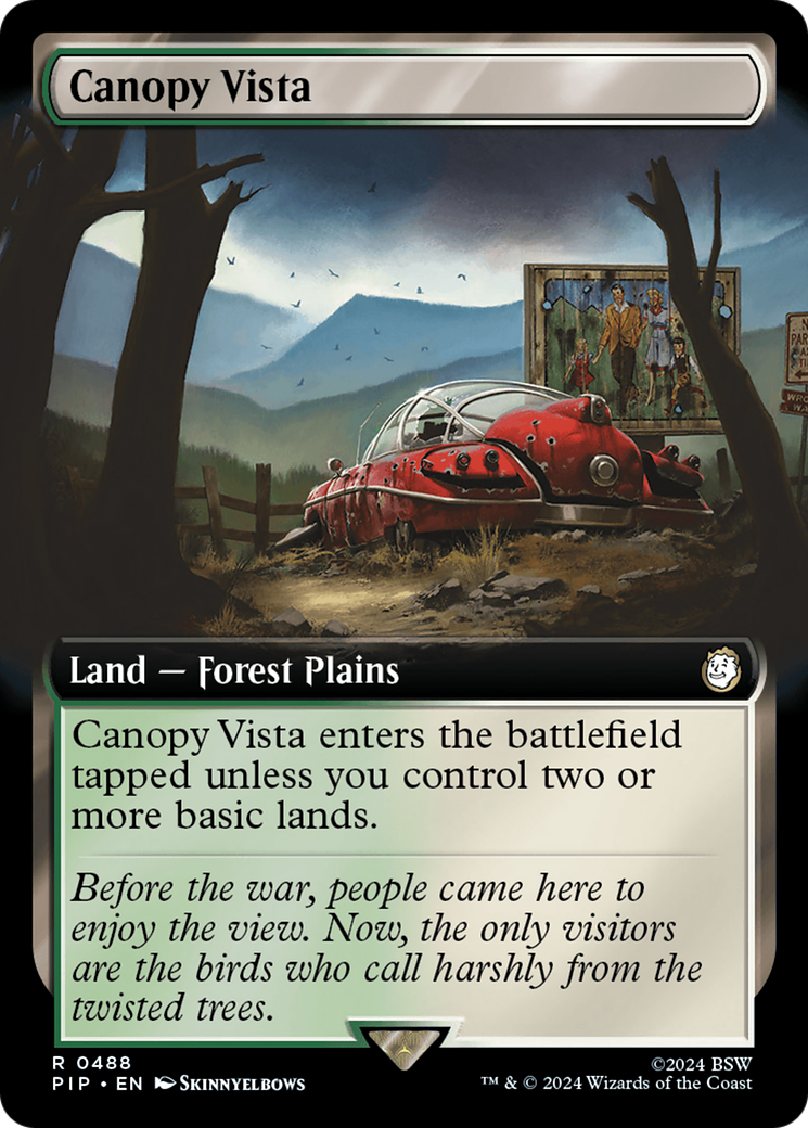 Canopy Vista (Extended Art) [Fallout] - Magic: The Gathering - Card Brawlers | Quebec | Canada |