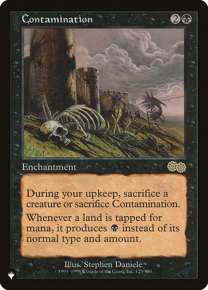Contamination [The List] - Magic: The Gathering - Card Brawlers | Quebec | Canada |