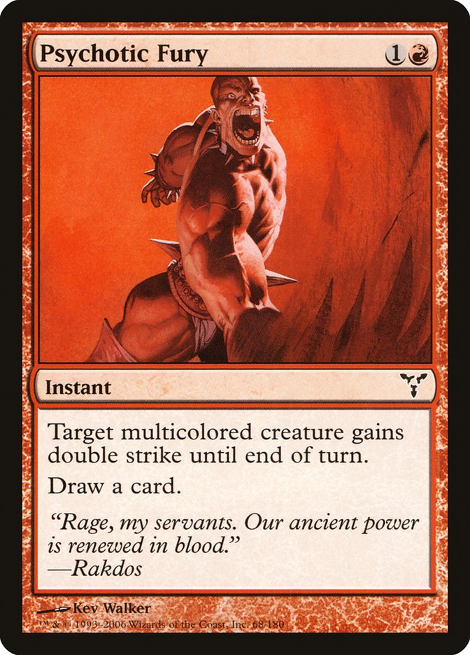 Psychotic Fury [Dissension] - Magic: The Gathering - Card Brawlers | Quebec | Canada |