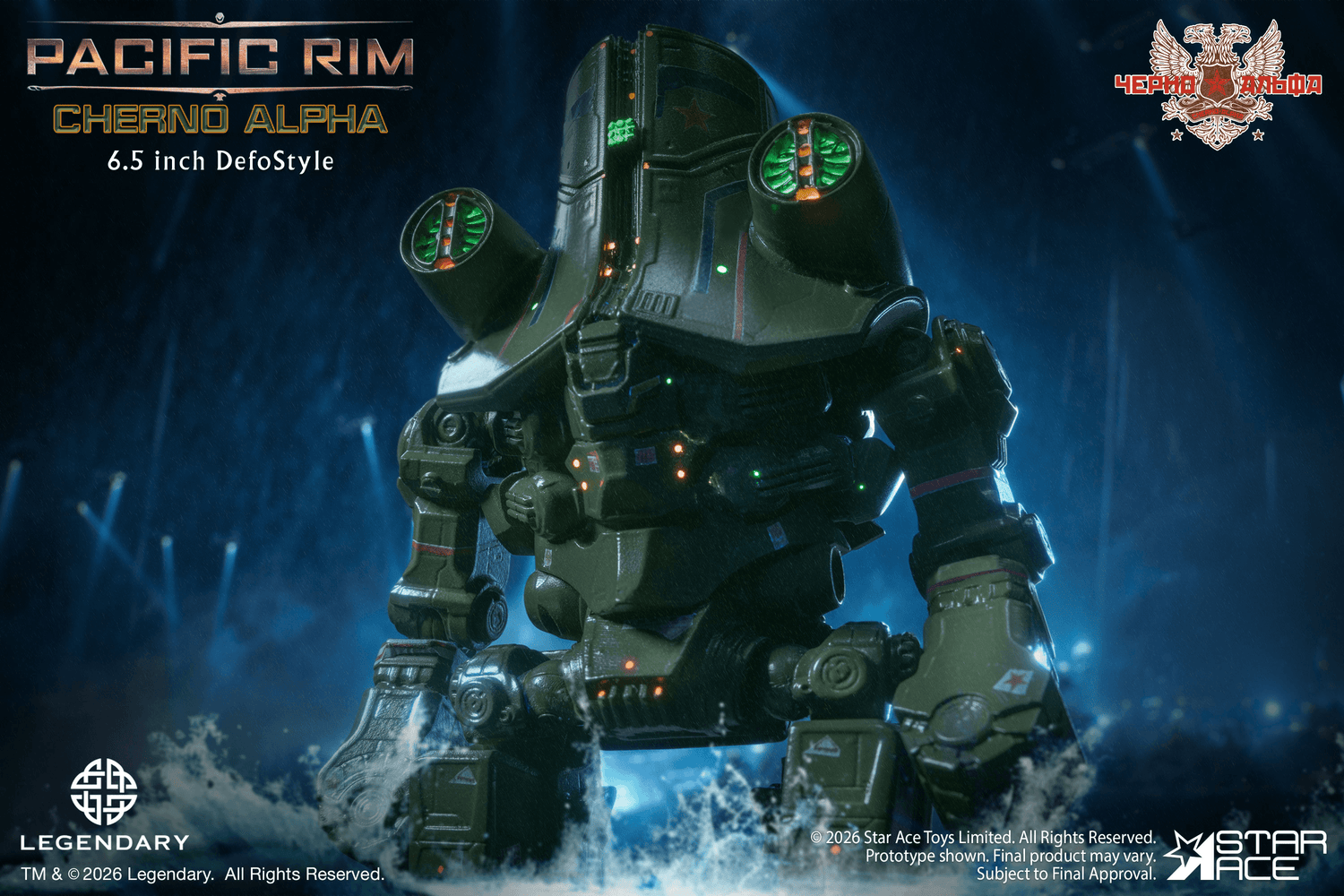 Star Ace - Pacific Rim – Cherno Alpha DefoStyle Figure DX - (PREORDER) December 15, 2026