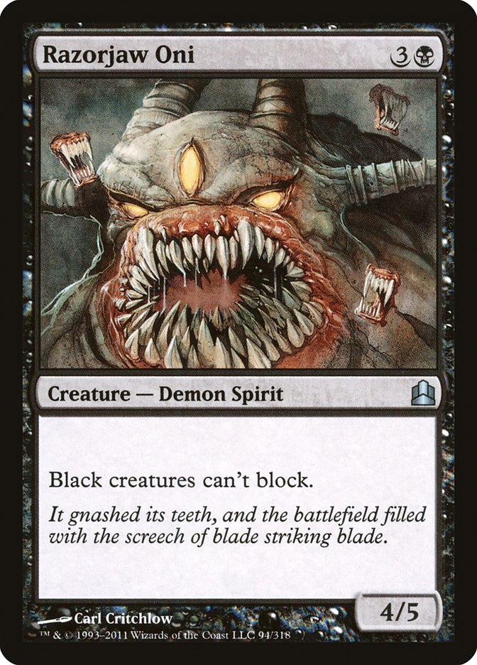 Razorjaw Oni [Commander 2011] - Magic: The Gathering - Card Brawlers | Quebec | Canada |