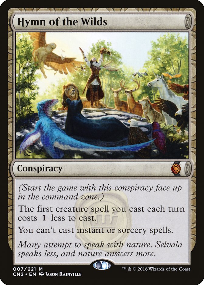 Hymn of the Wilds [Conspiracy: Take the Crown] - Magic: The Gathering - Card Brawlers | Quebec | Canada |