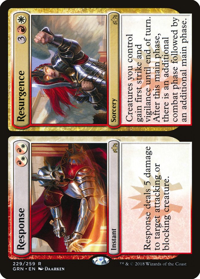 Response // Resurgence [Guilds of Ravnica] - Magic: The Gathering - Card Brawlers | Quebec | Canada |