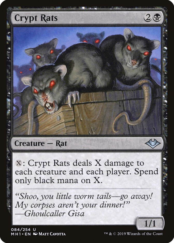 Crypt Rats [Modern Horizons] - Magic: The Gathering - Card Brawlers | Quebec | Canada |