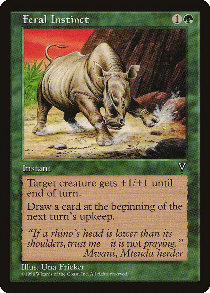 Feral Instinct [Visions] - Magic: The Gathering - Card Brawlers | Quebec | Canada |