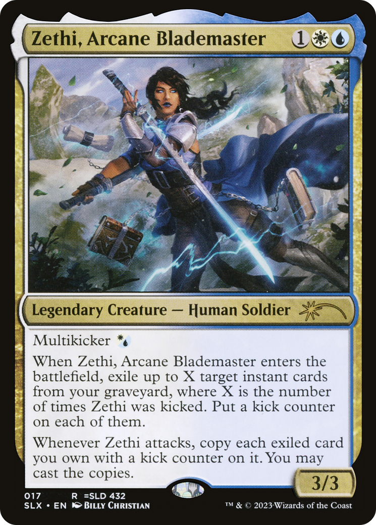 Zethi, Arcane Blademaster [Secret Lair: Universes Within] - Magic: The Gathering - Card Brawlers | Quebec | Canada |