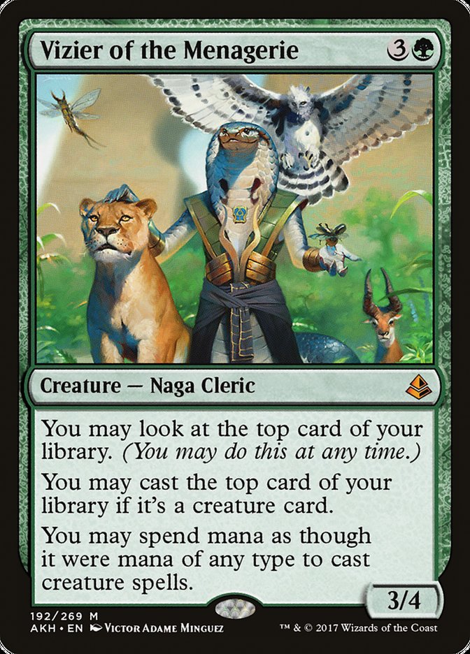 Vizier of the Menagerie [Amonkhet] - Magic: The Gathering - Card Brawlers | Quebec | Canada |