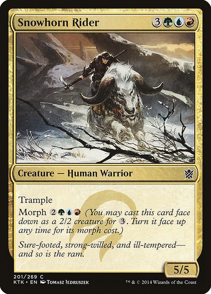 Snowhorn Rider [Khans of Tarkir] - Magic: The Gathering - Card Brawlers | Quebec | Canada |
