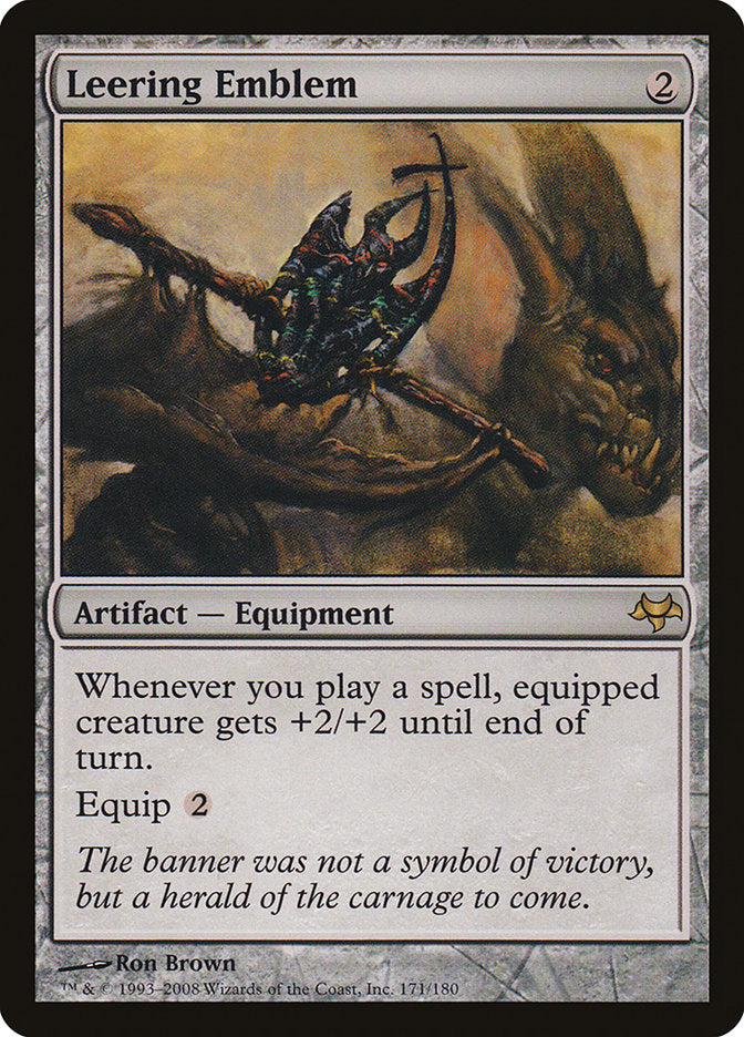 Leering Emblem [Eventide] - Magic: The Gathering - Card Brawlers | Quebec | Canada |