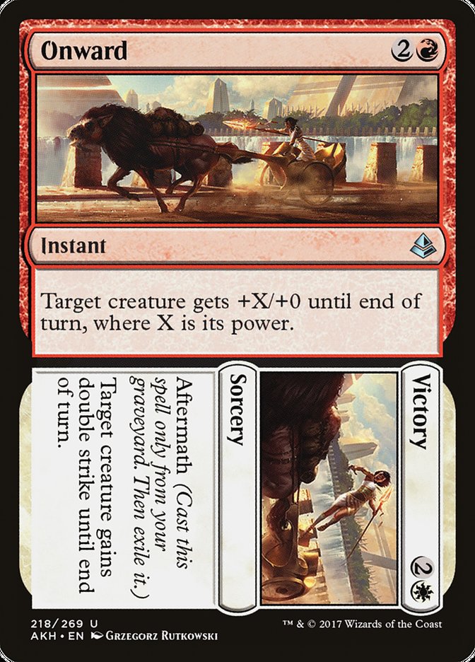 Onward // Victory [Amonkhet] - Magic: The Gathering - Card Brawlers | Quebec | Canada |