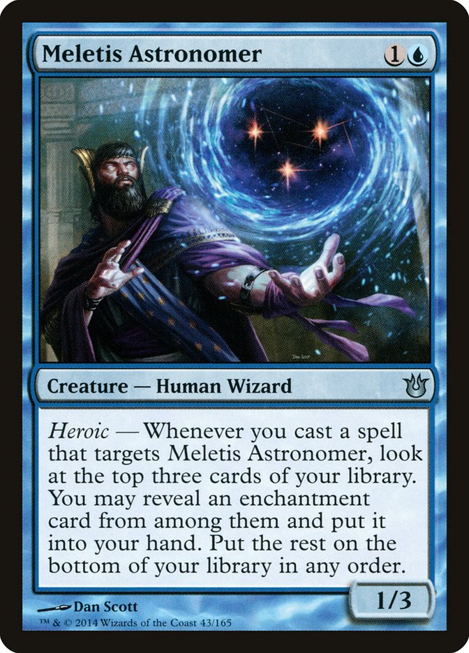 Meletis Astronomer [Born of the Gods] - Magic: The Gathering - Card Brawlers | Quebec | Canada |