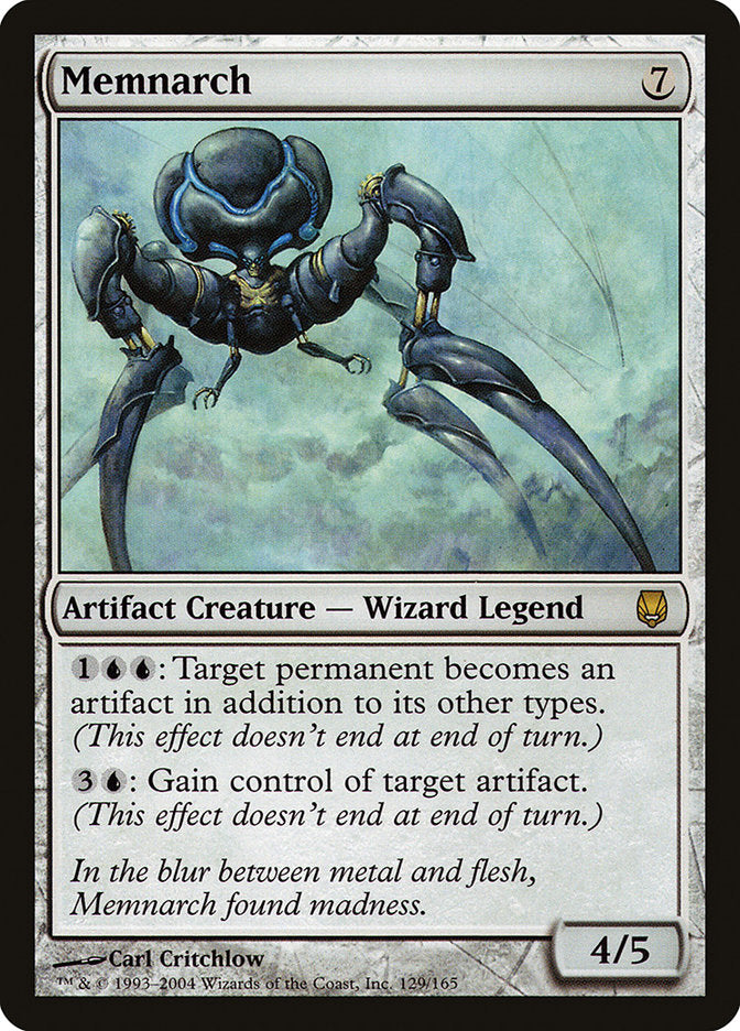 Memnarch [Darksteel] - Magic: The Gathering - Card Brawlers | Quebec | Canada |
