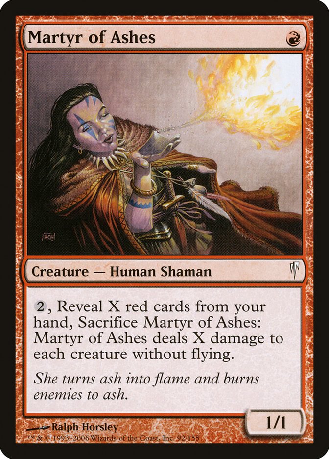 Martyr of Ashes [Coldsnap] - Magic: The Gathering - Card Brawlers | Quebec | Canada |