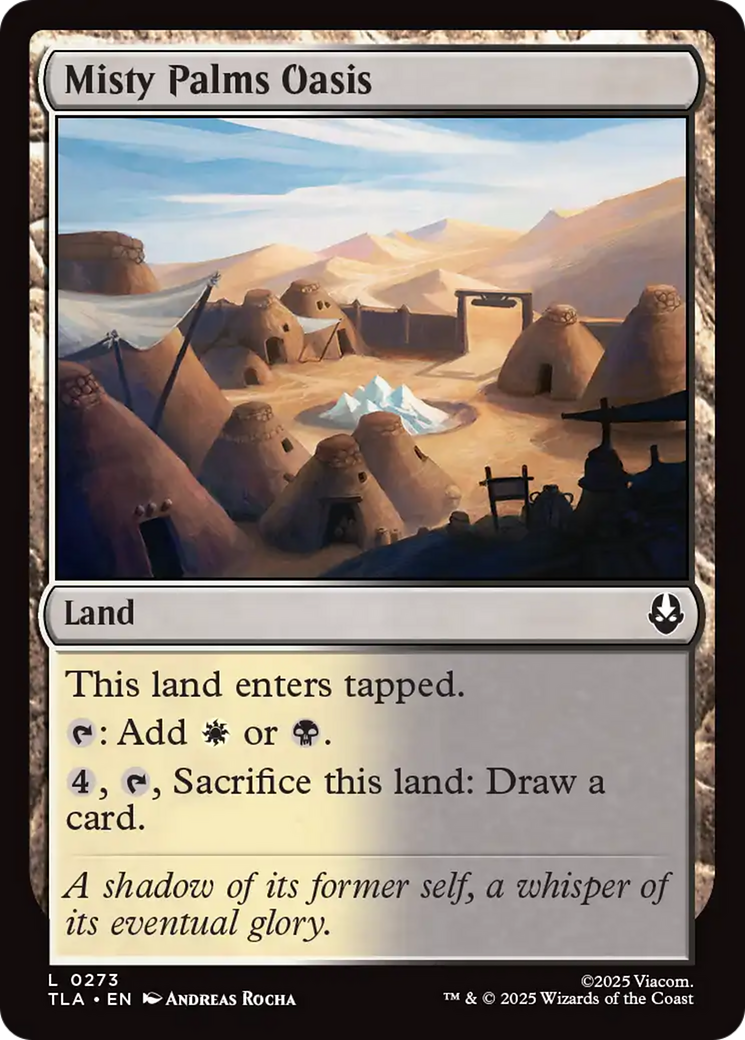Misty Palms Oasis [Avatar: The Last Airbender] - Magic: The Gathering - Card Brawlers | Quebec | Canada |