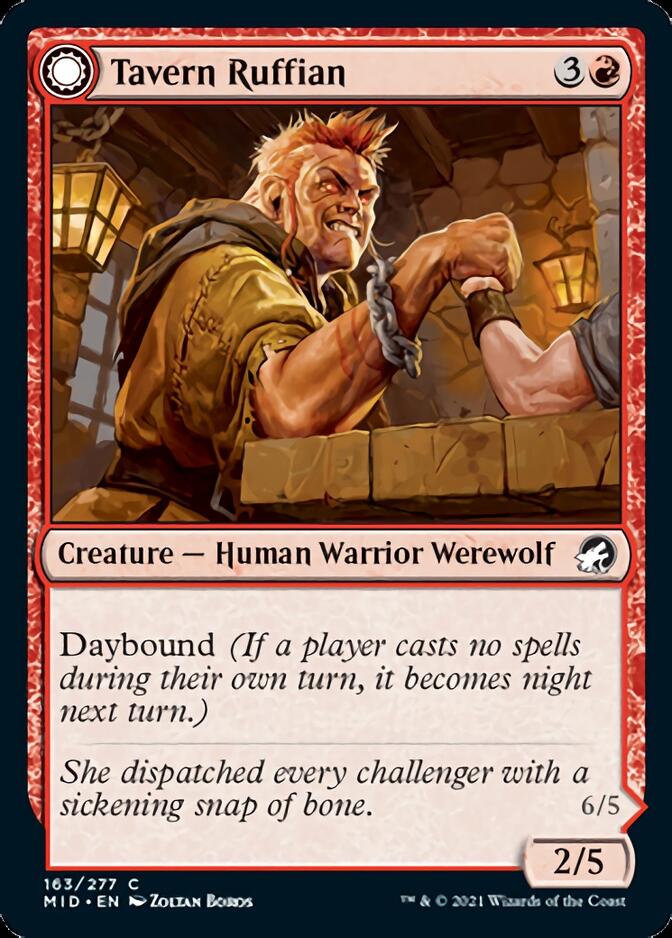 Tavern Ruffian // Tavern Smasher [Innistrad: Midnight Hunt] - Magic: The Gathering - Card Brawlers | Quebec | Canada |