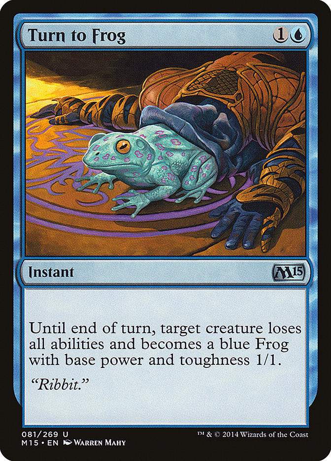 Turn to Frog [Magic 2015] - Magic: The Gathering - Card Brawlers | Quebec | Canada |